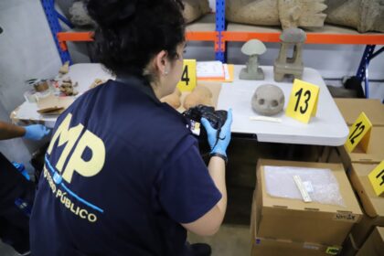 They find 143 archaeological pieces during the MP operation